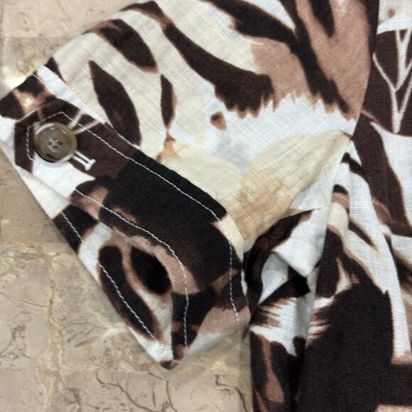 Marco Pecci Safari Style Top - Picture 4 of 5